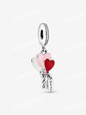 Pandora Happy Bday Balloon Dangle Charm